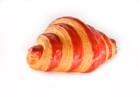 Croissant cu Zmeură