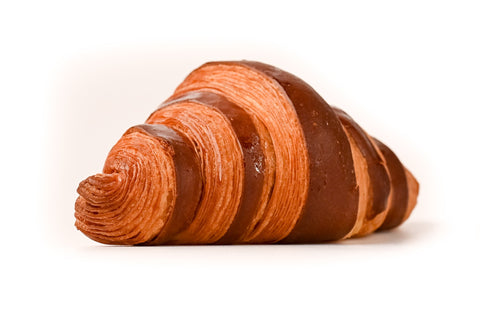 Croissant cu Cremă de Ciocolată și Alune de Pădure