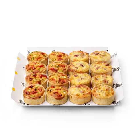 Platou 16 Mini Quiche