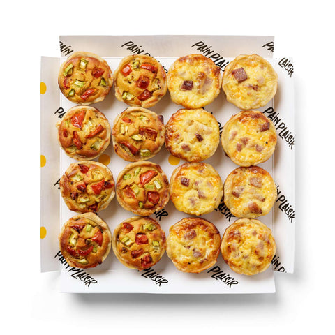 Platou 16 Mini Quiche