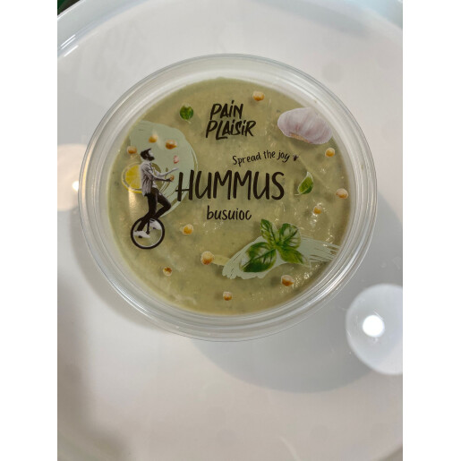 PP Hummus cu busuioc 