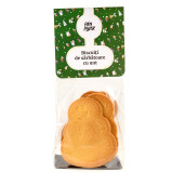 Punguță Biscuiți om de zăpadă